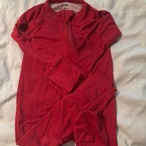 Red Long Sleeve unbranded zippy